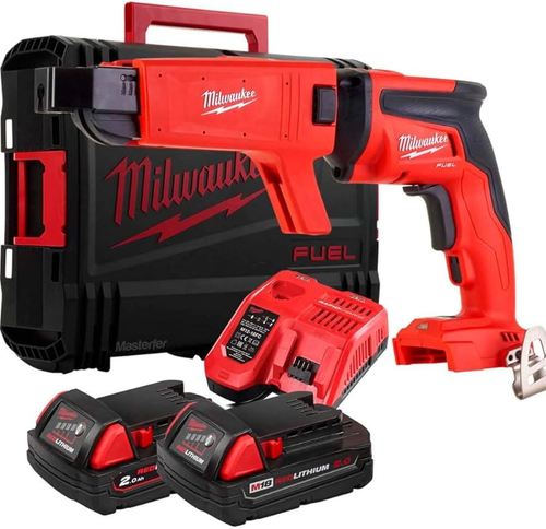 מברגת גבס נטענת עם מחסנית M18FSGC 2A - 18V FUEL מבית Milwaukee