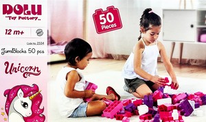 Unicorn Train Station Jumblocks 50 pcs