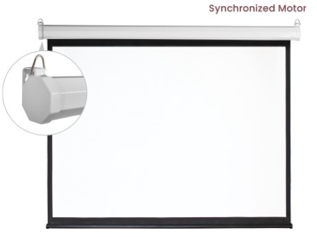 מסך הקרנה חשמלי 150 אינץ' Lumi ESAC150