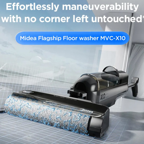 שואב אבק ושוטף רצפות אלחוטי דגם X10 Midea | יבואן רשמי