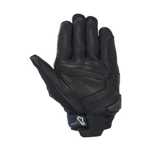 כפפות רכיבה עור אלפינסטארס שחור לבן ALPINESTARS SP X7