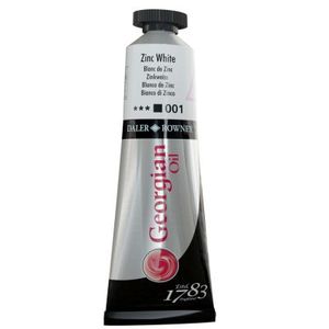 צבע שמן 38 מ"ל Georgian Zinc White 001