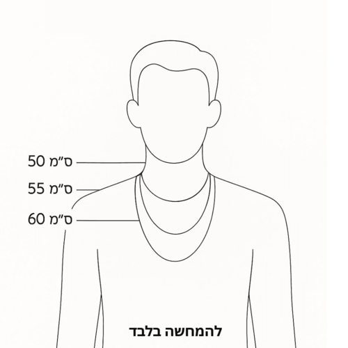 מידות קצורות לשרשרת