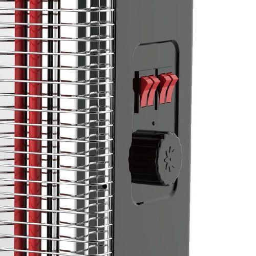  תנור חימום 3+1 ATL-2420 / CARBON Flaming Coals