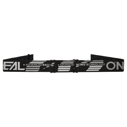 משקפי אופנוע O'Neal B-10 SOLID דגם 6029-001 בצבע שחור עם עדשת כסף מראה - משקפיים עם מסגרת קלאסית, ציפוי נגד אדים, רצועה מתכווננת ותקן EN 1938 לרכיבת MX ו-MTB בטוחה