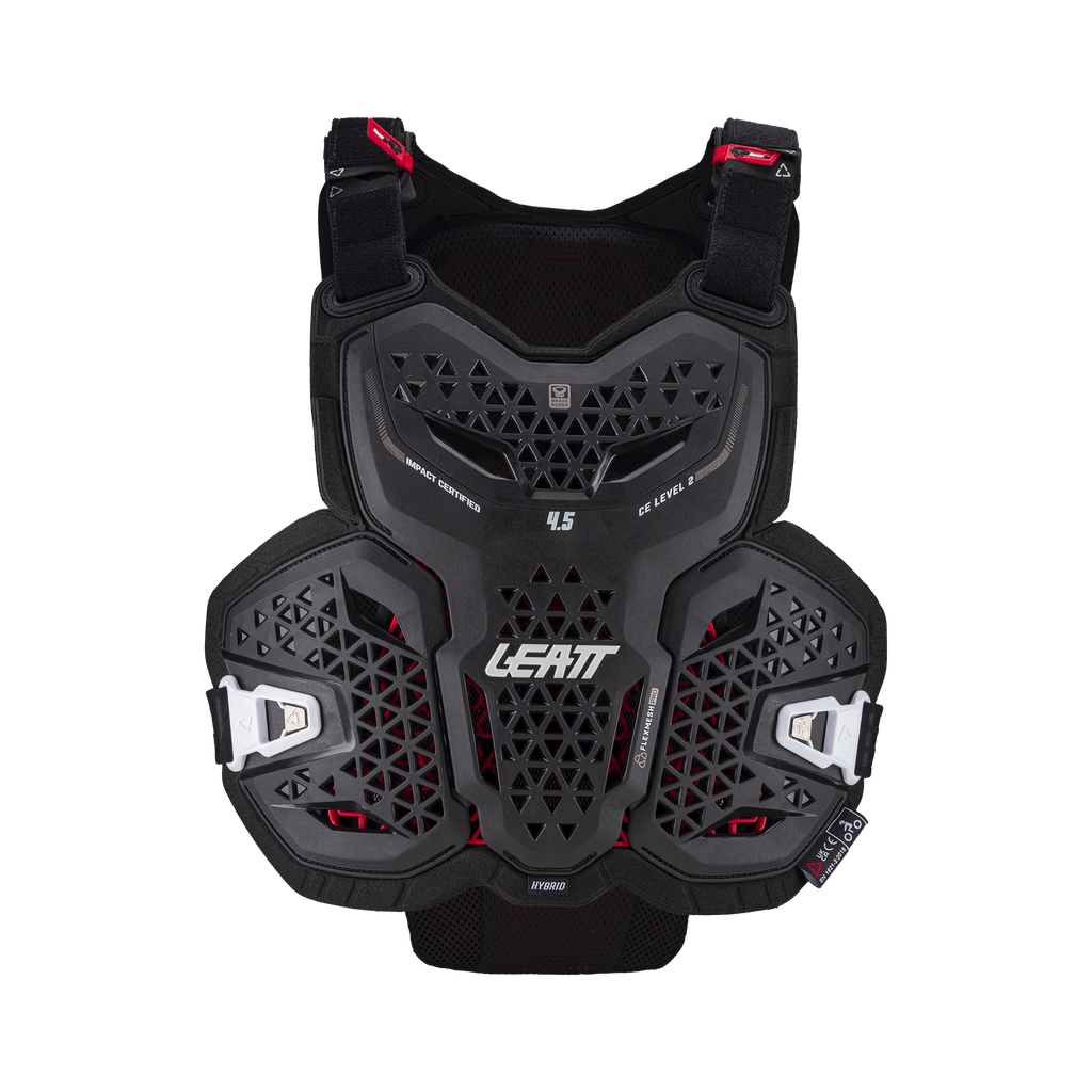 מגן חזה ליט 4.5 פרו הייבריד שחור - LEATT CHEST PROTECTOR 4.5 HYBRID 
