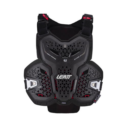 מגן חזה ליט 4.5 פרו הייבריד שחור - LEATT CHEST PROTECTOR 4.5 HYBRID 