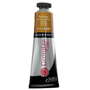 צבע שמן 38 מ"ל Georgian Raw Sienna 667 