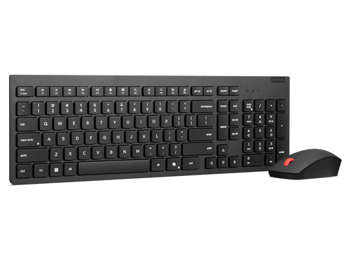 סט מקלדת ועכבר אלחוטי  Lenovo Essential Gen2 Copilot  צבע שחור