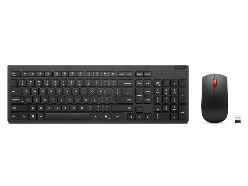 סט מקלדת ועכבר אלחוטי  Lenovo Essential Gen2 Copilot  צבע שחור