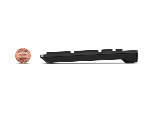 סט מקלדת ועכבר אלחוטי  Lenovo Essential Gen2 Copilot  צבע שחור