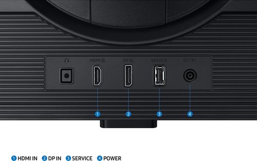 מסך גיימינג Samsung Odyssey G5 S27DG502EM QHD 27