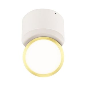 צילינדר TWIST 7W 3CCT גוף לבן עם זהב Nisko