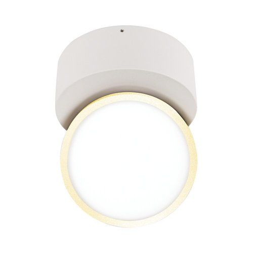 צילינדר TWIST 12W 3CCT גוף לבן עם זהב Nisko 
