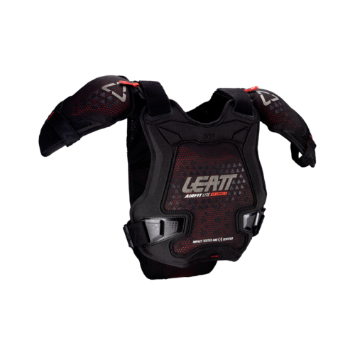 מגן חזה לילדים ונוער ליט שחור - LEATT 3DF AIRFIT EVO PRO JR