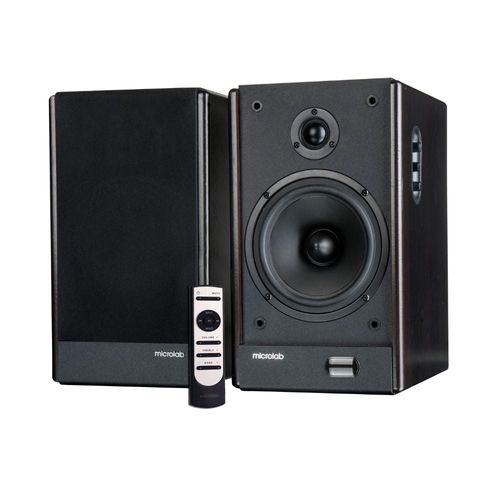 זוג רמקולים מדפיים Microlab Solo 26 130W RMS עוצמת רמקולים