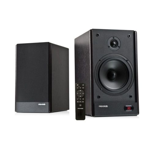 זוג רמקולים מדפיים Microlab Solo 26 130W RMS עוצמת רמקולים