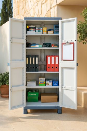 ארון אחסון מפלסטיק דגם דניאל