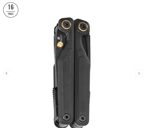 לדרמן מושחר אלפא  ! Leatherman Wave ALPHA Black