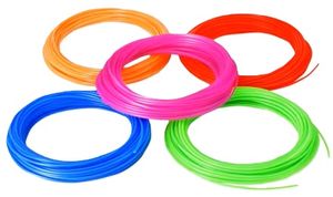 5 סלילי מילוי צבעוניים לעט חשמלי (2 מטר כל אחד)