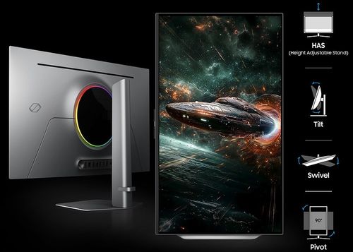 מסך מחשב גיימינג Samsung Odyssey G8 S27FG810SM '27 240Hz 0.03ms