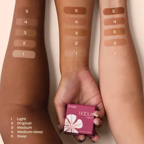 ברונזר בגוון חום שזוף bronzer hoola toasted