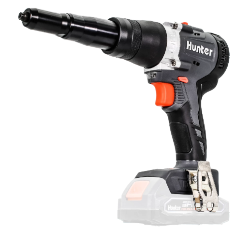 אקדח ניטים נטען 18V Brushless HUNTER - גוף בלבד