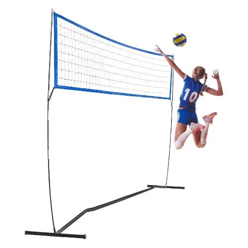 מתקן כדורעף מתקפל נייד 6 מטר Volly-Go