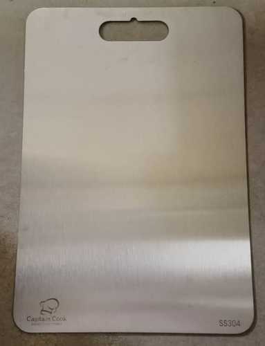 משטח חיתוך נירוסטה אנטי בקטריאלי 23*34 ס