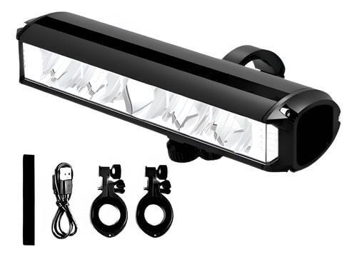 פנס 6 לד נטען חזק לקורקינט אופניים LED