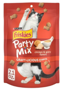 חטיף פריסקיז פארטי מיקס עוף 60 גרם - Party Mix Friskies