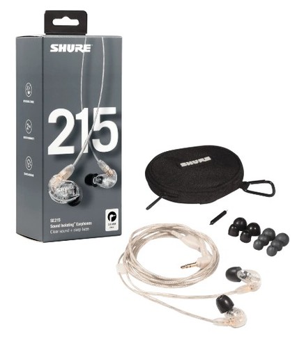 אוזניות Shure SE215-CL-EFS מבית Shure