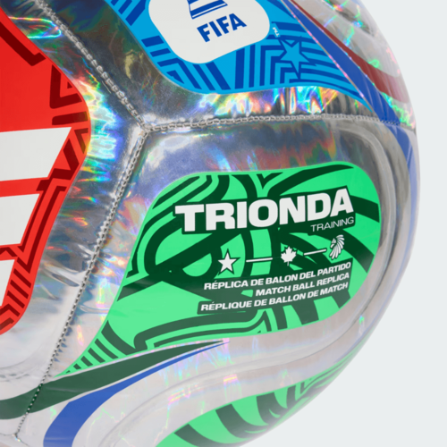 כדורגל מונדיאל 2026 מידה 5 - Adidas FIFA World Cup 26™ Trionda Training Foil Ball JD8046