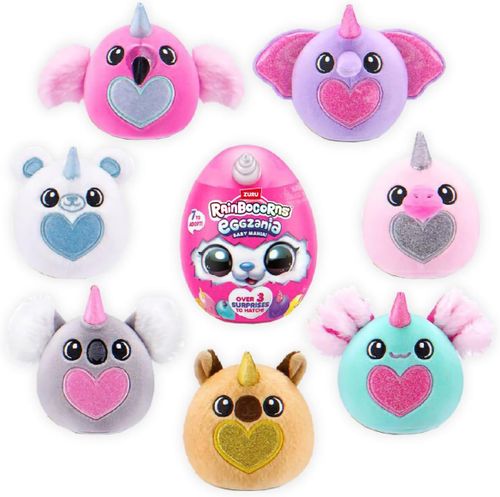 ביצת הפתעה ריינבוקורנס Eggzania - סדרת Baby Mania (מגוון דמויות)