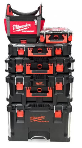 ערכת ארגז כלים 6 חלקים Milwaukee 4932464244-6 PACKOUT
