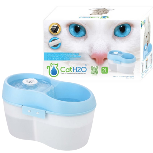 מזרקת מים לחתולים 2 ליטר H2O