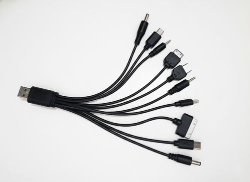 כבל USB אוניברסלי 10 חיבורים