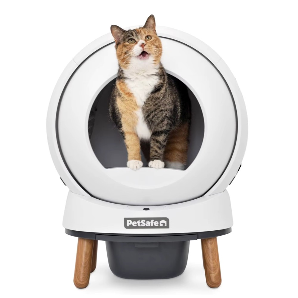 PetSafe SmartSpin | פטסייף ארגז חול לחתולים לניקוי עצמי