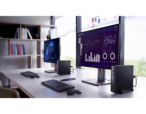 מחשב נייח Lenovo ThinkCentre neo 50q Gen5 5-210H 16G Win11Pro