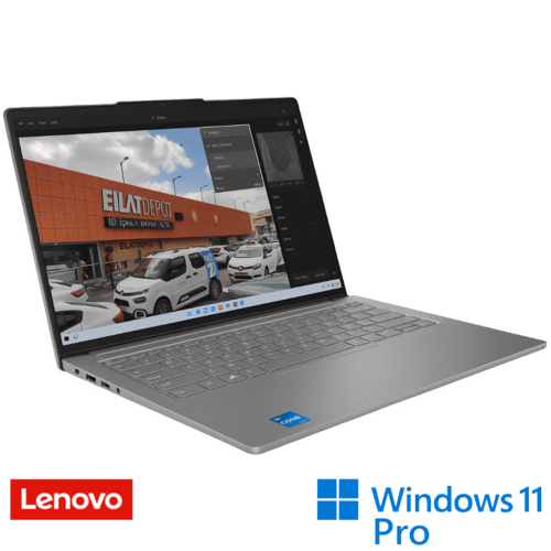 מחשב נייד 83J00056IV Lenovo IdeaPad Slim 5 מסך ״14 מ. Core 7 240H כונן 1TB SSD זכרון 32GB ומ.גרפי Intel® Graphics 