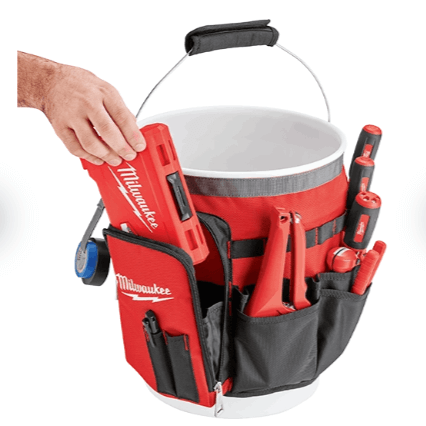 ארגונית / תיק דלי חשמלאי Milwaukee ‎48-22-8175‎ (Bucket Organizer Wrap)