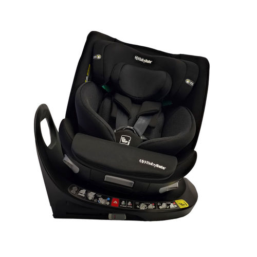 כיסא בטיחות ORBIT מסתובב 360º מבית BabySafe (שחור)