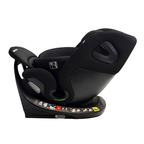 כיסא בטיחות ORBIT מסתובב 360º מבית BabySafe (שחור)