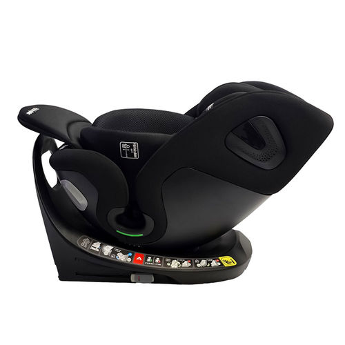 כיסא בטיחות ORBIT מסתובב 360º מבית BabySafe (שחור)