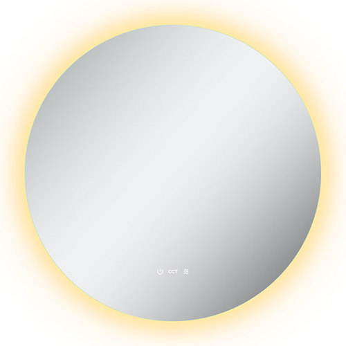 Aspetto מראה " VERONA" עגולה צפה Φ1000 ללא מסגרת CCT & DIMMER & DEFOG IP44 יורולוקס 
