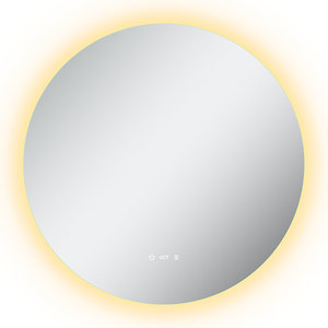Aspetto מראה " VERONA" עגולה צפה Φ1000 ללא מסגרת CCT & DIMMER & DEFOG IP44 יורולוקס 
