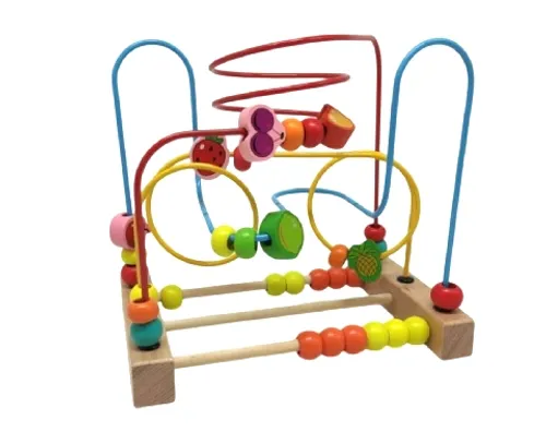 מבוך עץ שבלול 20 חרוזים - 22.5/21 ס