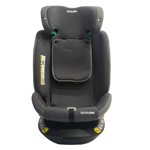 כיסא בטיחות ORBIT מסתובב 360º מבית BabySafe (אפור)