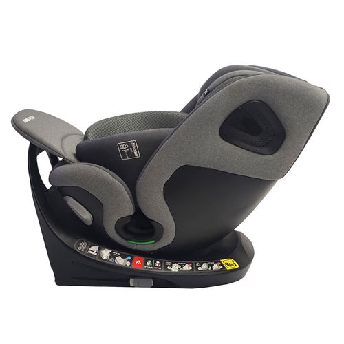 כיסא בטיחות ORBIT מסתובב 360º מבית BabySafe (אפור)