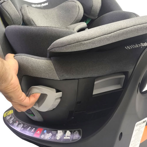 כיסא בטיחות ORBIT מסתובב 360º מבית BabySafe (אפור)